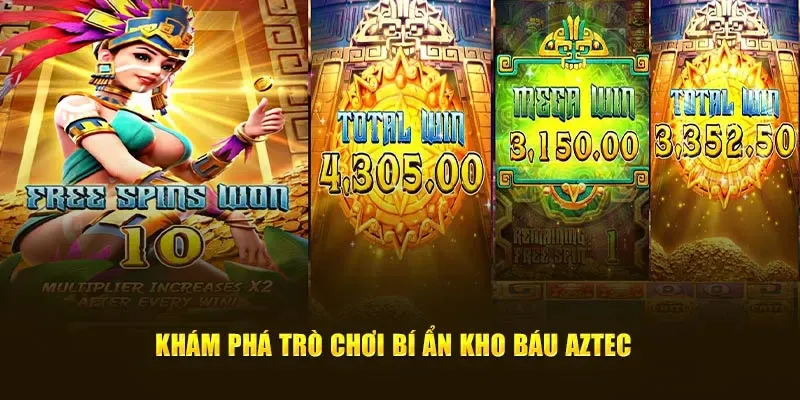 Khám phá trò chơi bí ẩn kho báu Aztec